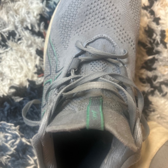 Asics Gel-Nimbus 26 Mens Size 12 Light Blue Athletic Running Walking Shoes - Picture 5 of 9